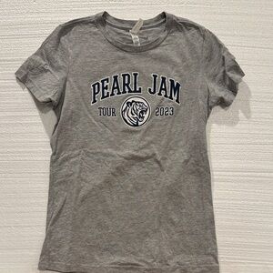 Pearl Jam Tour 2023 Gray Women’s T-Shirt